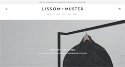 Desktop Screenshot of lissomandmuster.com